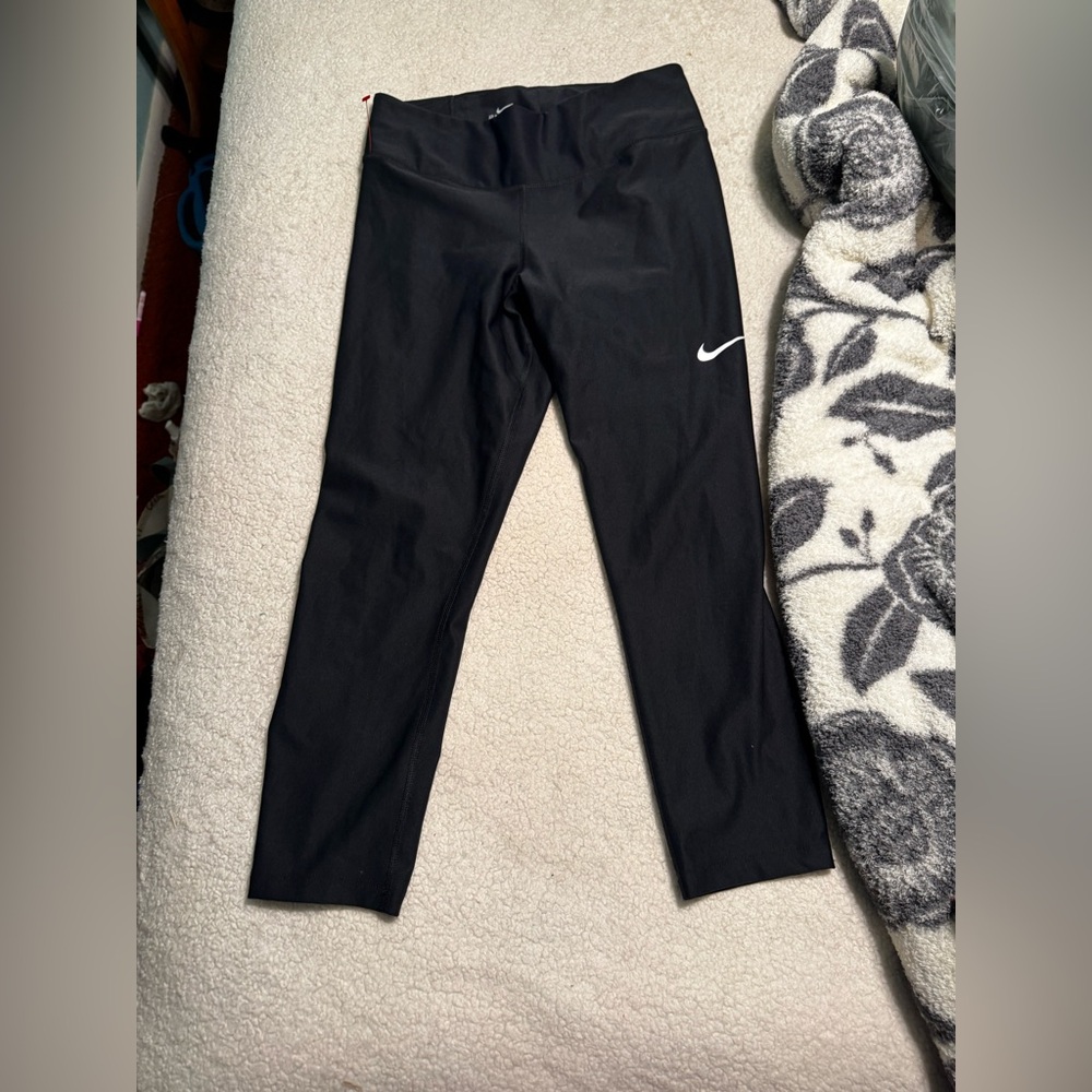 Nike Black Womens Logo Leggings